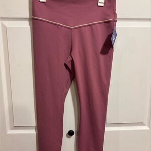 Target Pink High-Waisted Leggings